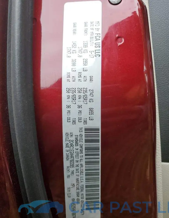 2C4RC1EGXHR782285# 13