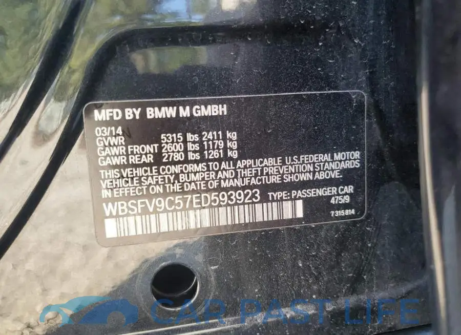 WBSFV9C57ED593923# 12