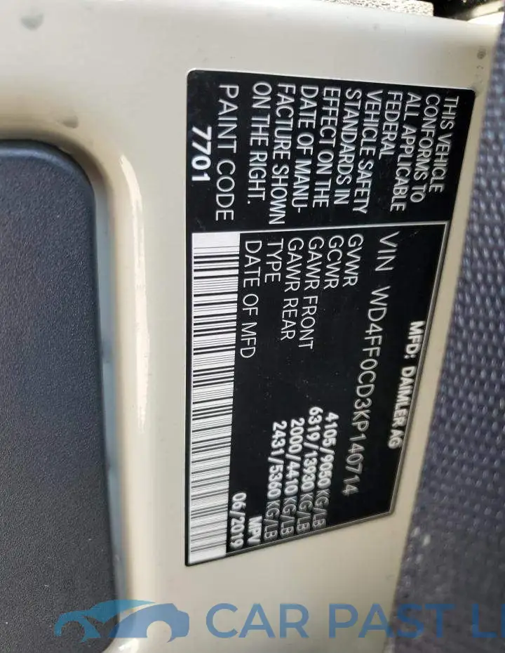 WD4FF0CD3KP140714# 12