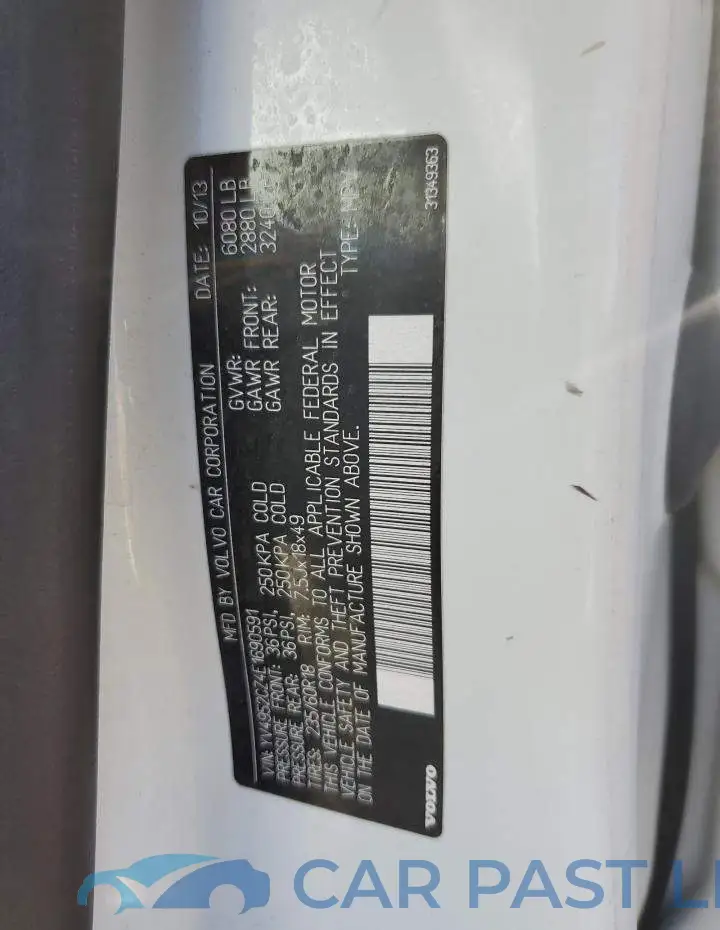 YV4952CZ4E1690591# 13
