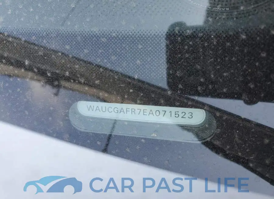 WAUCGAFR7EA071523# 12