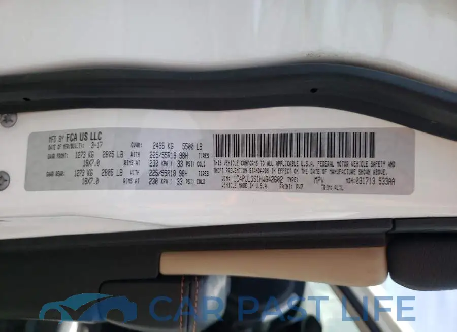 1C4PJLDS1HW642602# 13