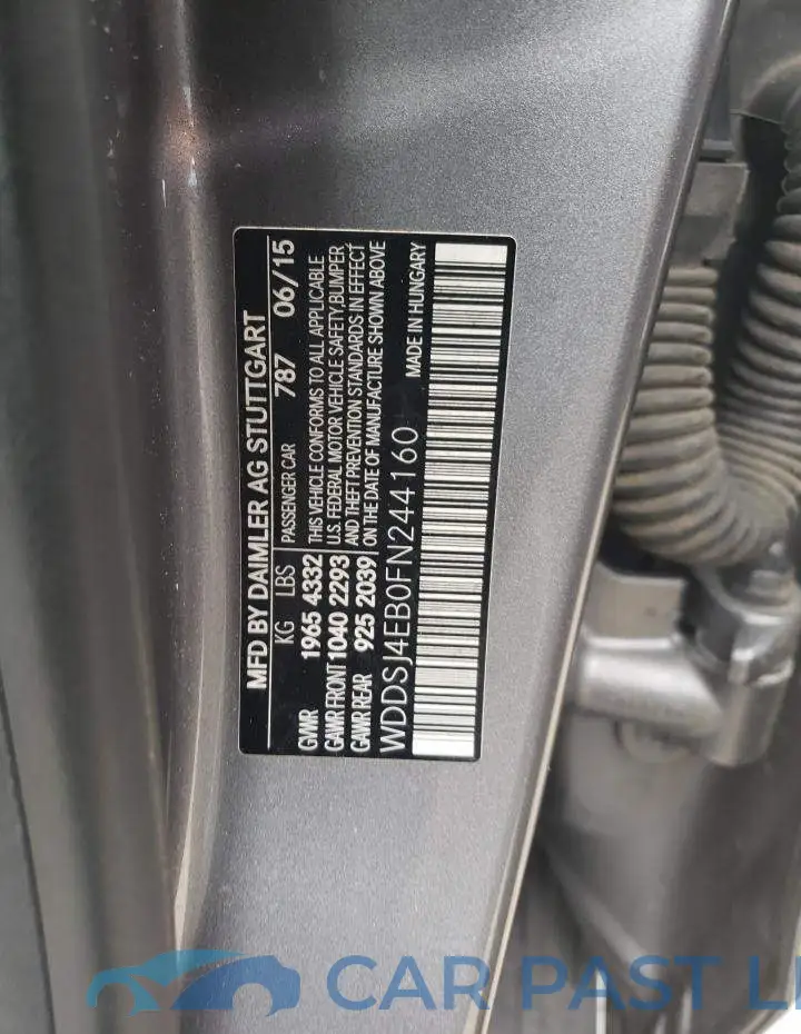 WDDSJ4EB0FN244160# 12