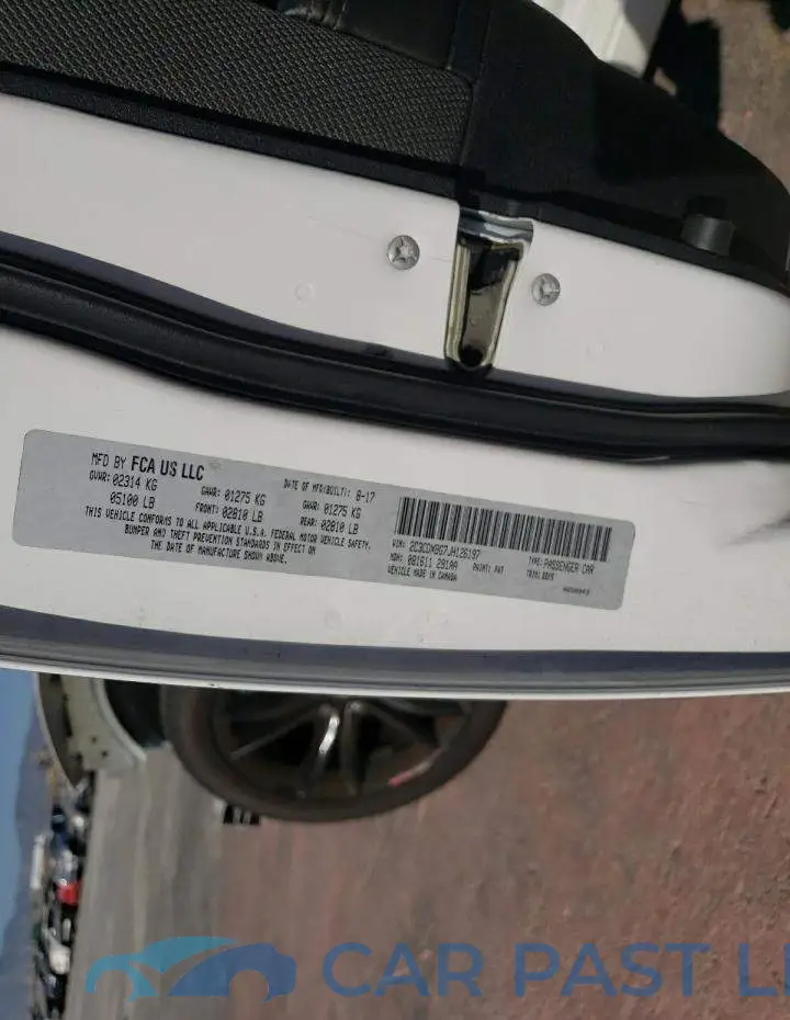 2C3CDXBG7JH126197# 12