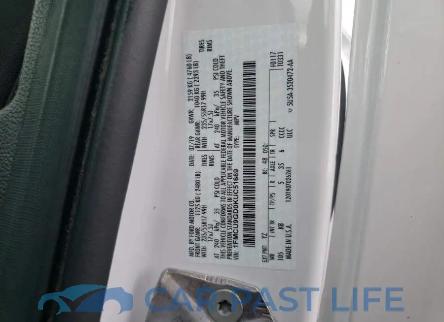 1FMCU9GD0KUC51669# 14