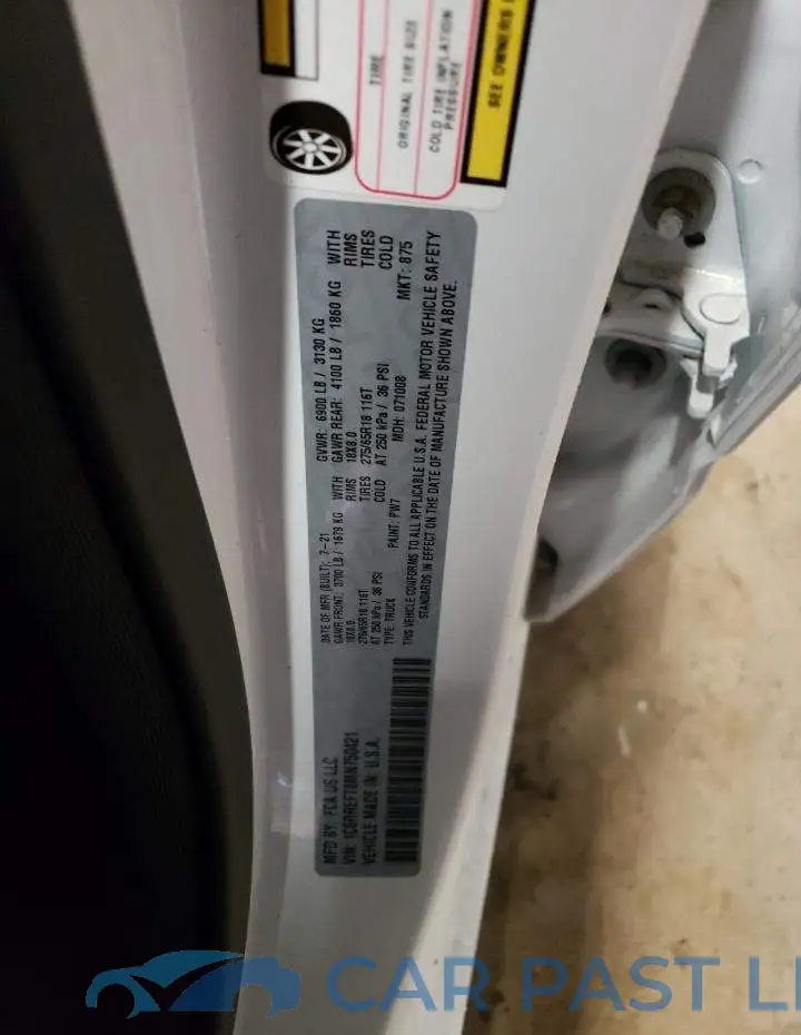 1C6RREFT8MN750421# 12