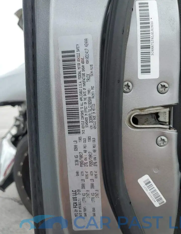 3C6RR7LT6LG182600# 13