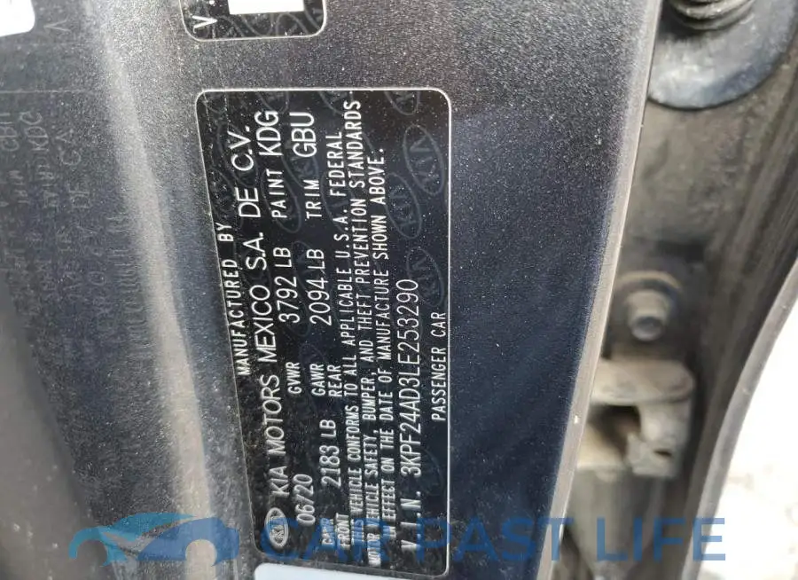 3KPF24AD3LE253290# 12