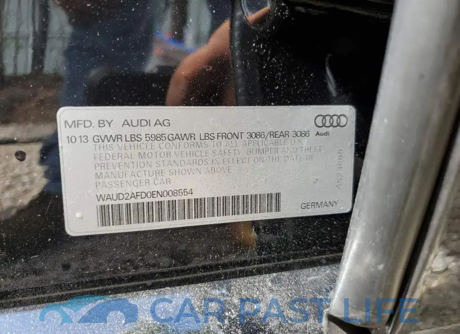 WAUD2AFD0EN008554# 10