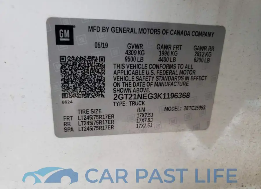 2GT21NEG3K1196368# 12