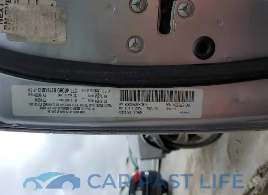 2C3CDZAG9FH718141# 12
