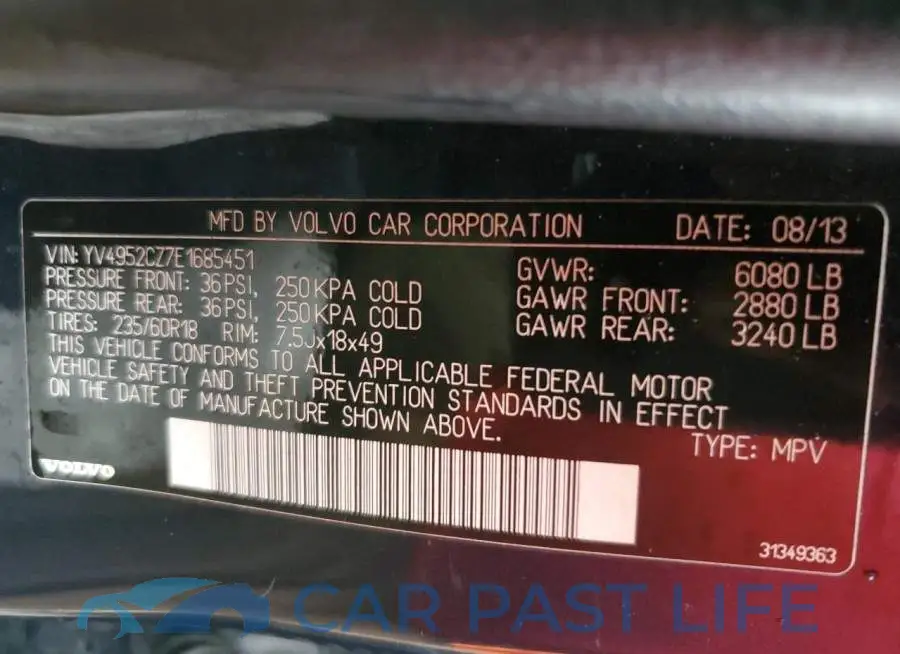 YV4952CZ7E1685451# 14
