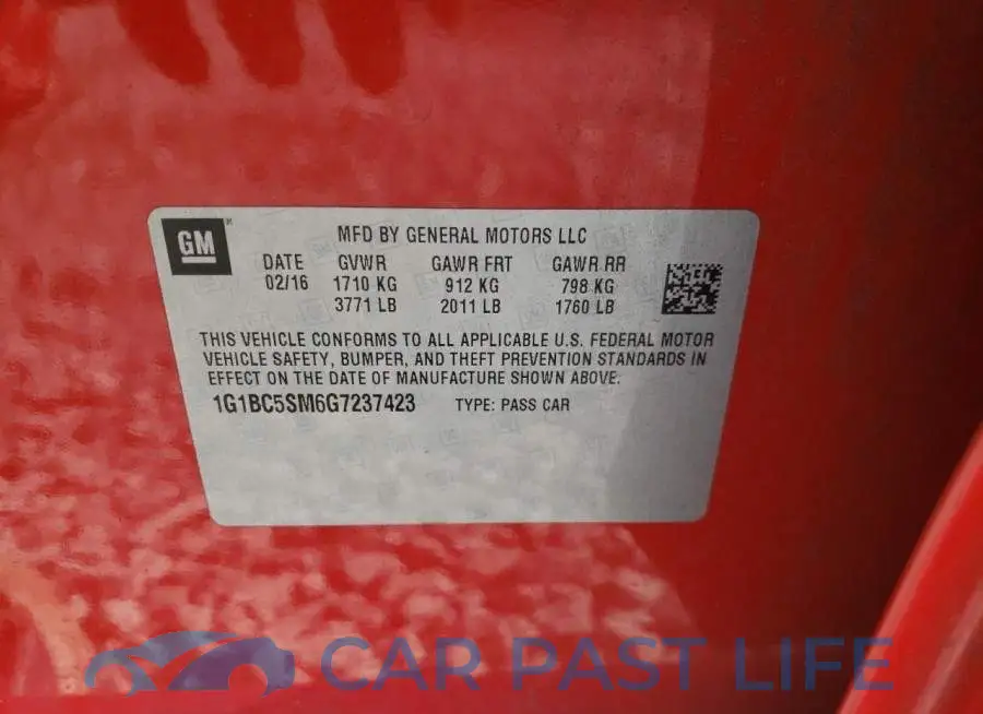 1G1BC5SM6G7237423# 12