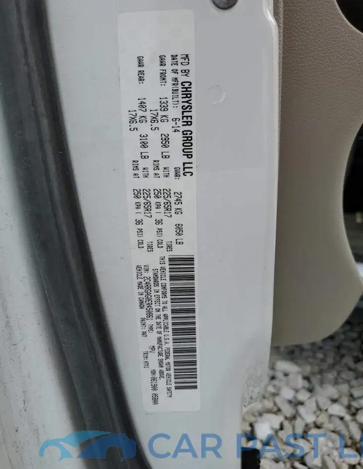 2C4RRGAG0ER450861# 13
