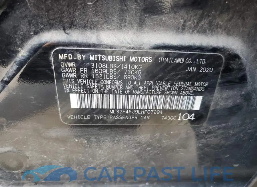 ML32F4FJ9LHF07294# 10