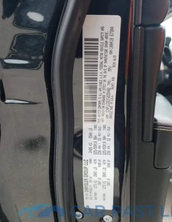 1C4PJLDS1FW535482# 12