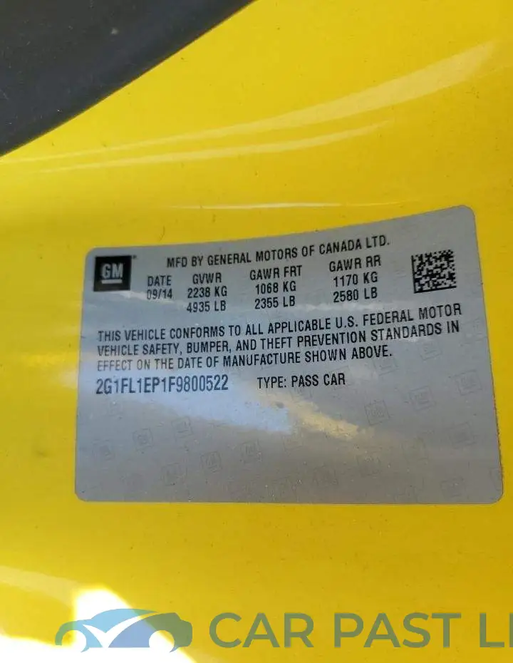 2G1FL1EP1F9800522# 13