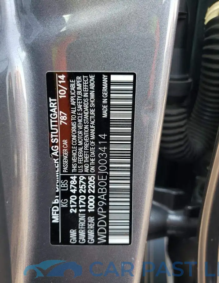 WDDVP9AB0EJ003414# 12