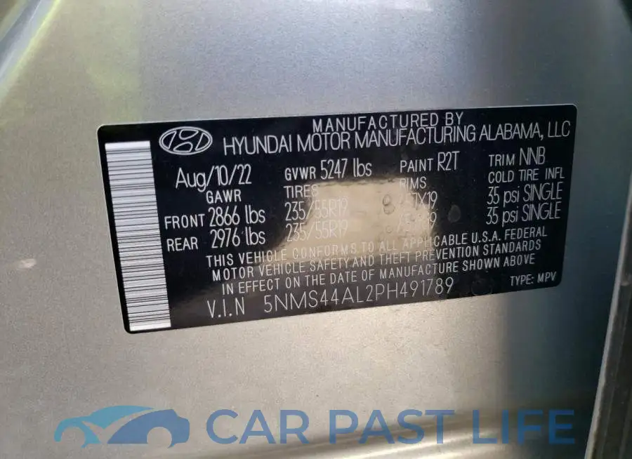 5NMS44AL2PH491789# 14
