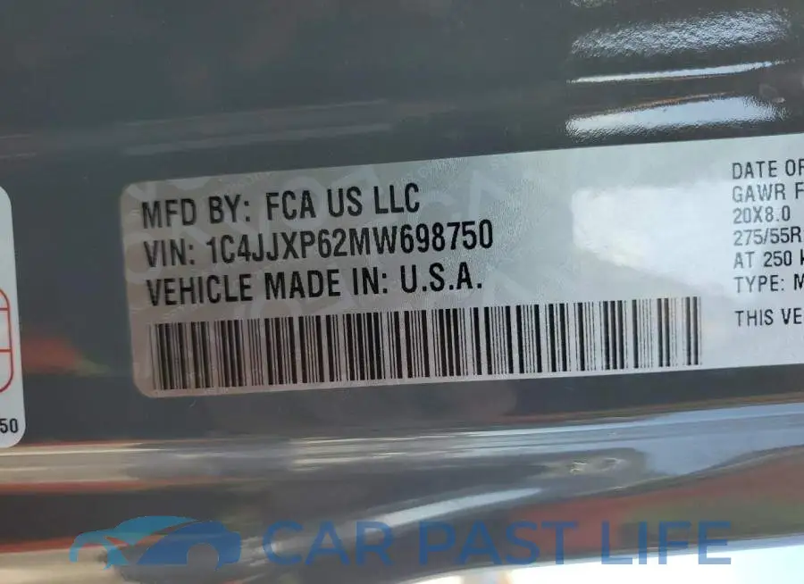 1C4JJXP62MW698750# 14