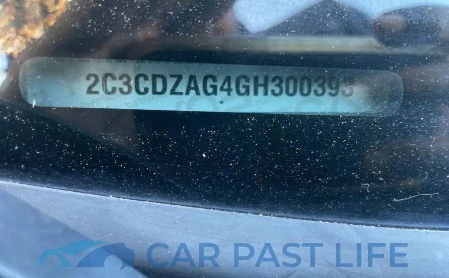 2C3CDZAG4GH300393# 10