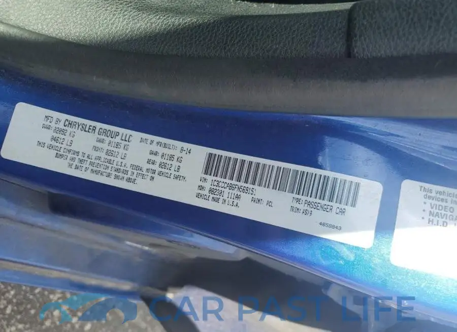 1C3CCCAB6FN569151# 12