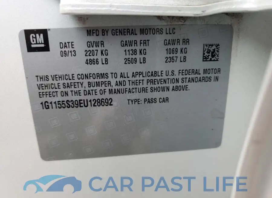1G1155S39EU128692# 12