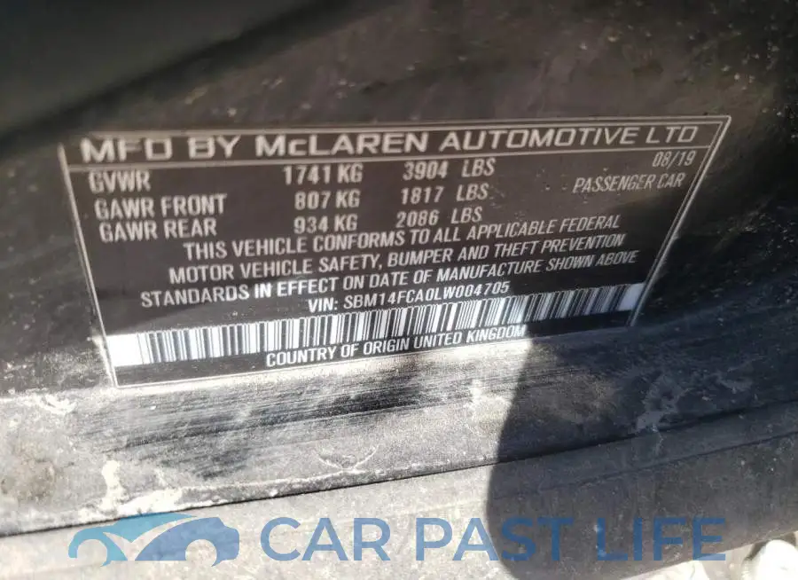 SBM14FCA0LW004705# 12