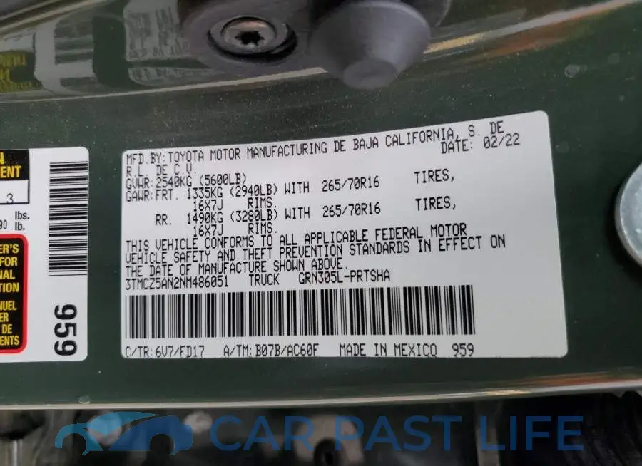 3TMCZ5AN2NM486051# 12