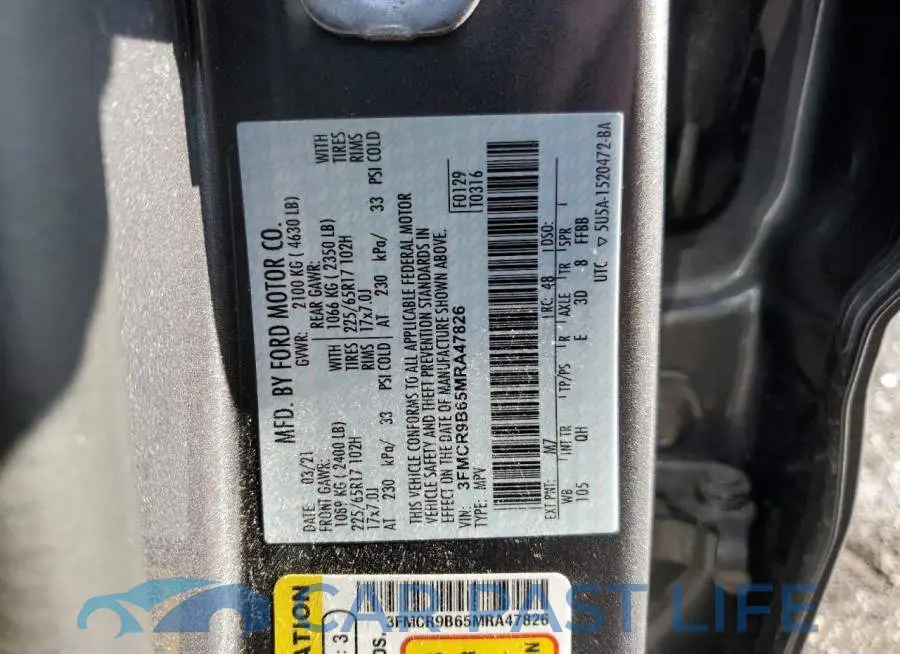 3FMCR9B65MRA47826# 13