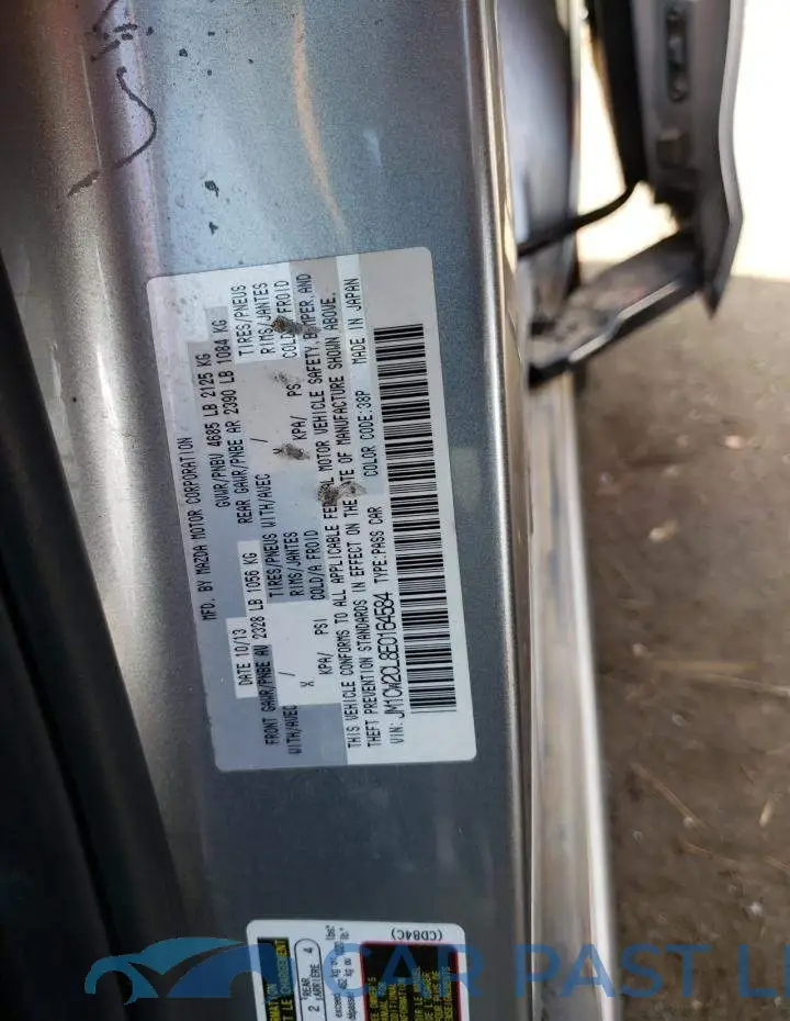 JM1CW2CL8E0164584# 13