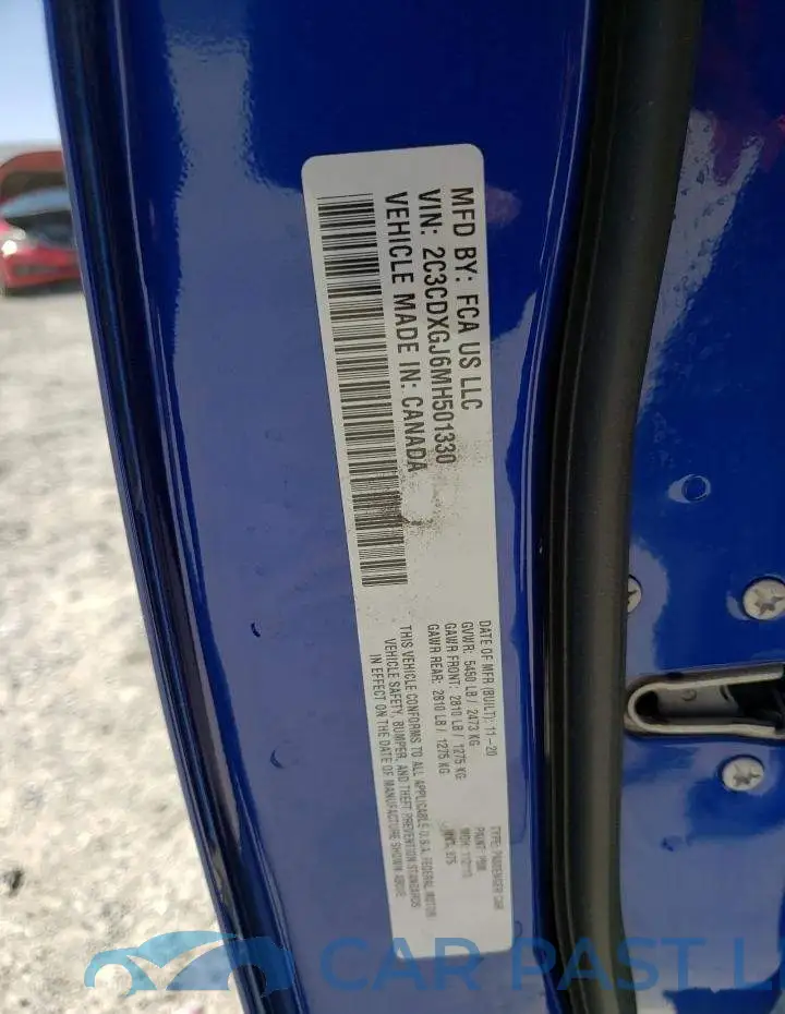 2C3CDXGJ6MH501330# 13