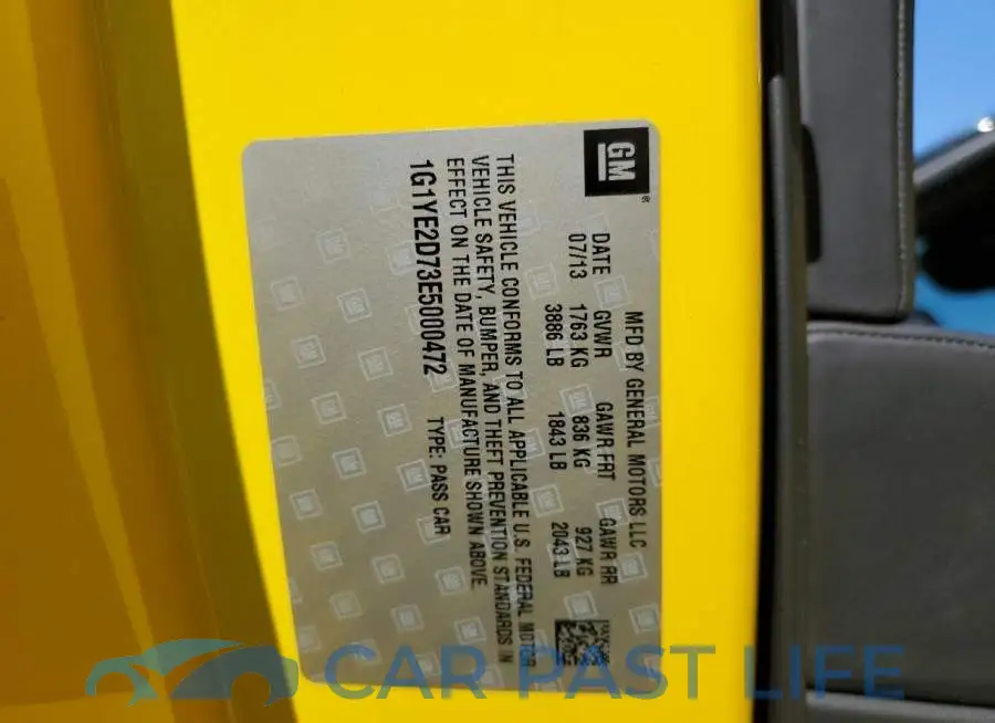 1G1YE2D73E5000472# 13