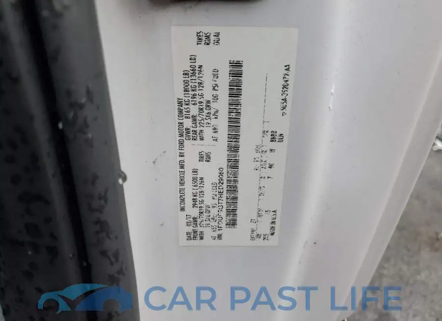 1FDUF5GT7HED29060# 12
