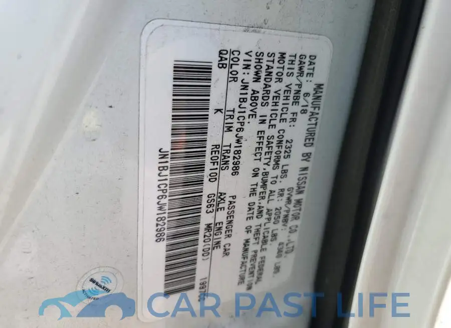 JN1BJ1CP6JW182986# 13