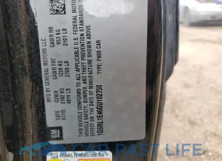 1G6RL1E46GU102750# 13