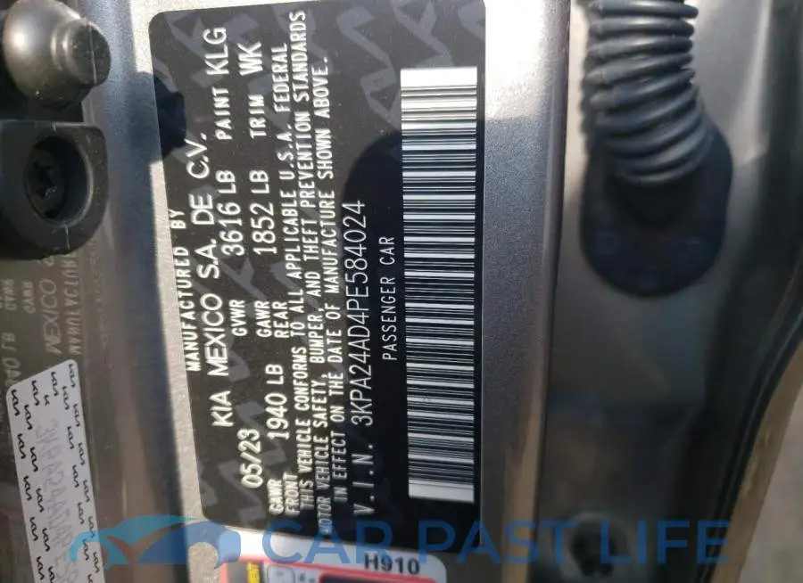 3KPA24AD4PE584024# 12