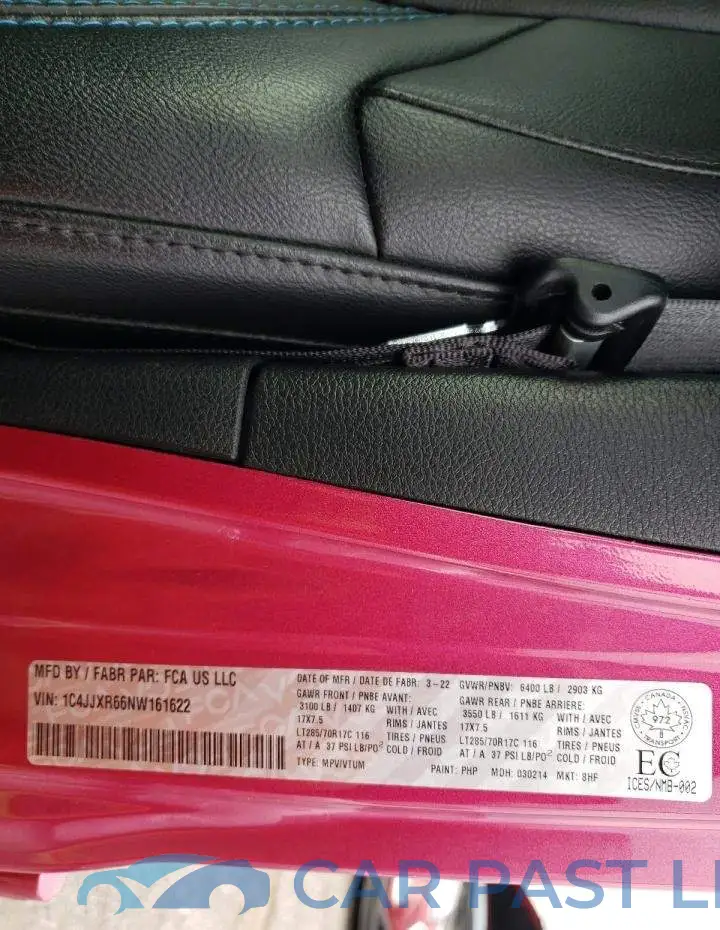 1C4JJXR66NW161622# 13