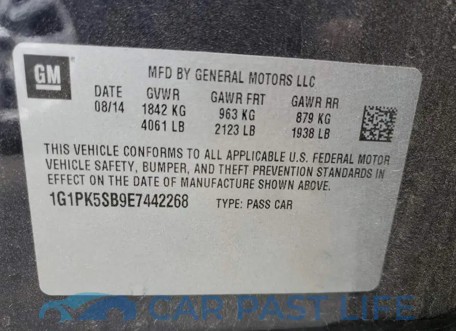 1G1PK5SB9E7442268# 12