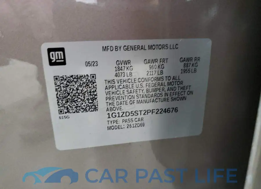 1G1ZD5ST2PF224676# 13