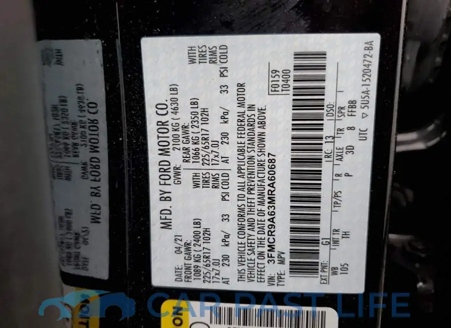 3FMCR9A63MRA60687# 14
