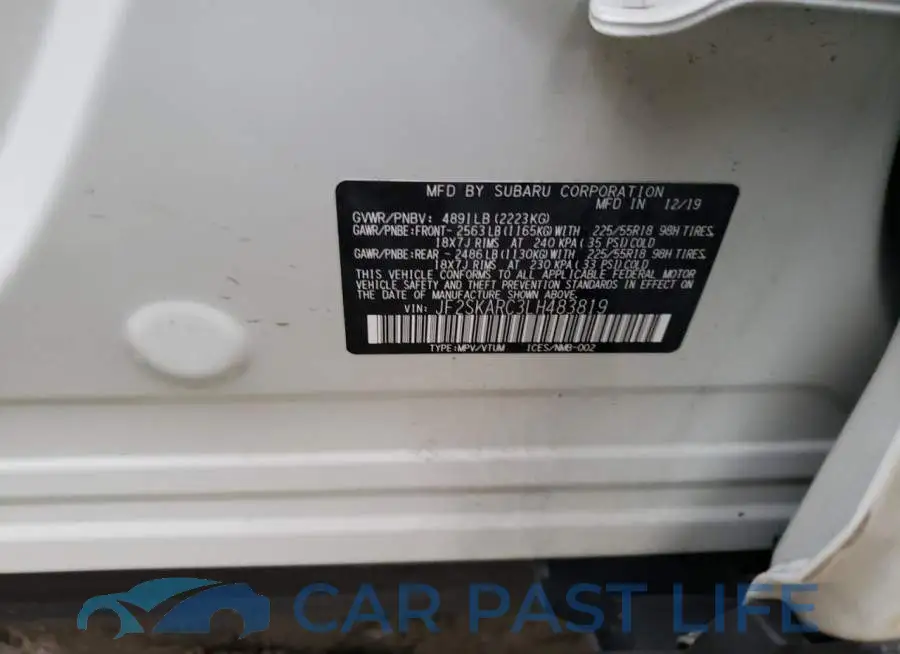 JF2SKARC3LH483819# 13