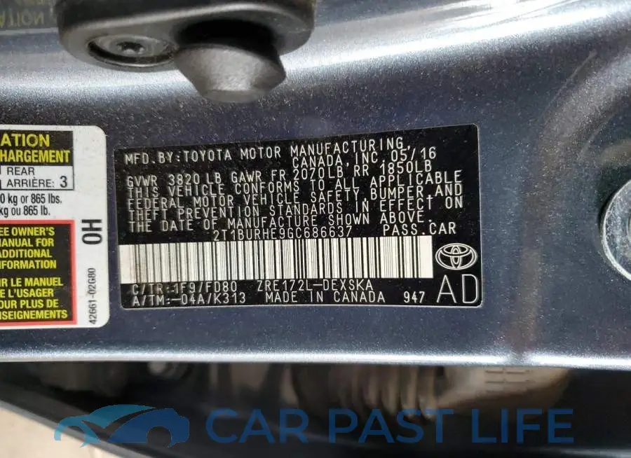 2T1BURHE9GC686637# 13