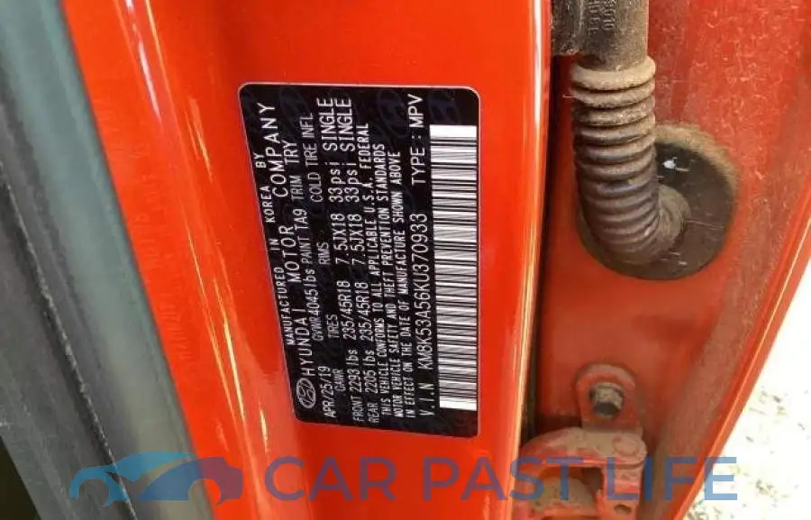 KM8K53A56KU370933# 10