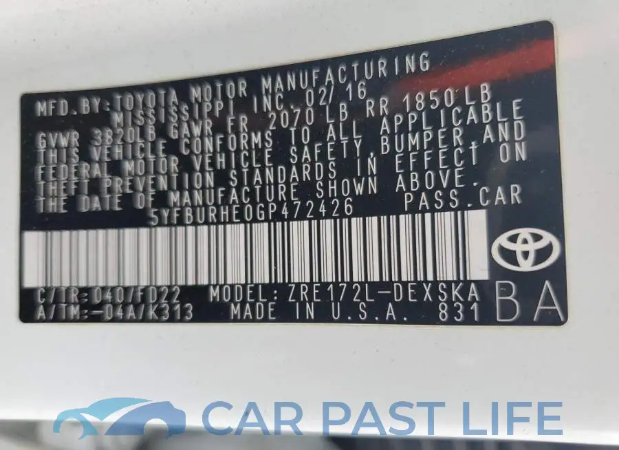 5YFBURHE0GP472426# 12