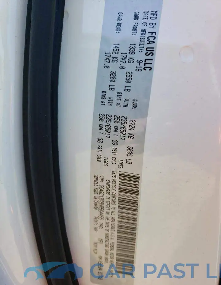 2C4RC1BG9HR564455# 13