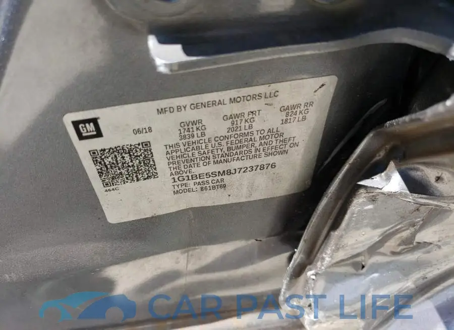 1G1BE5SM8J7237876# 12