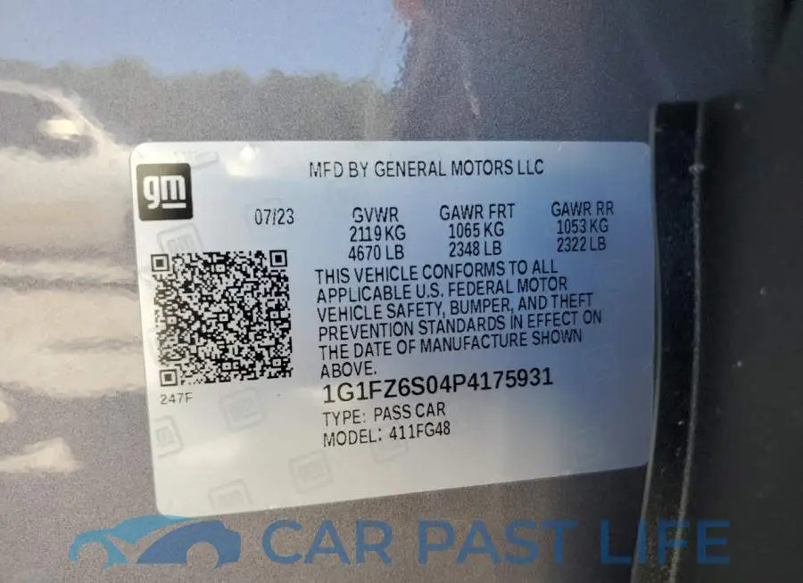 1G1FZ6S04P4175931# 12
