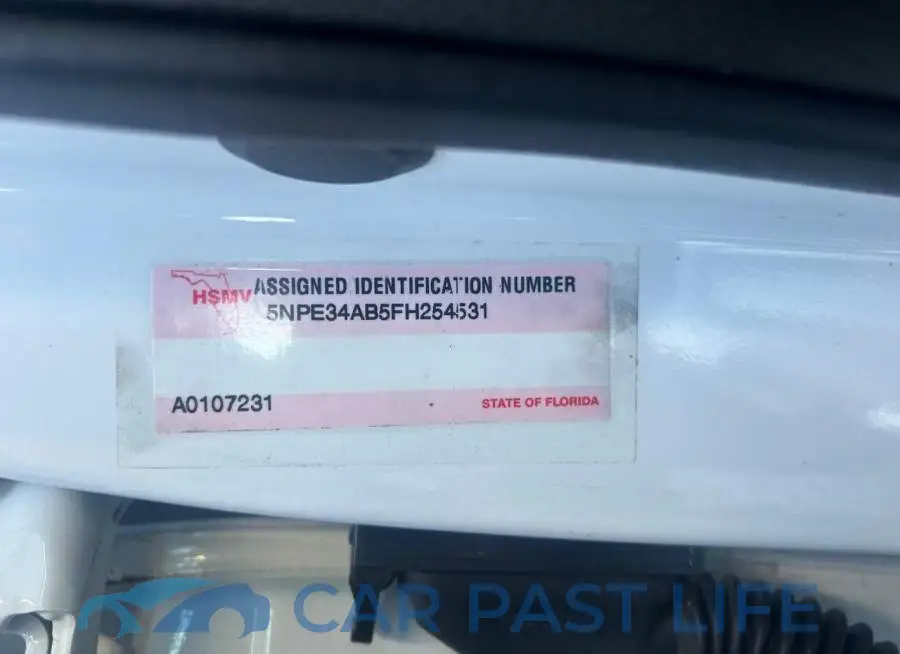 5NPE34AB5FH254531# 12