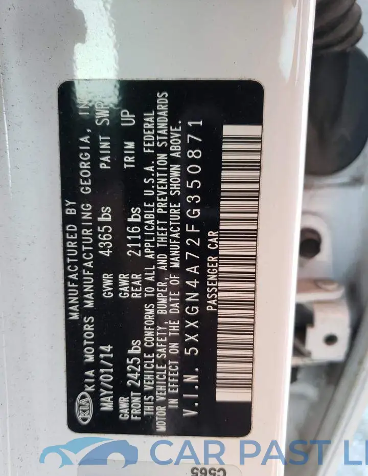 5XXGN4A72FG350871# 12